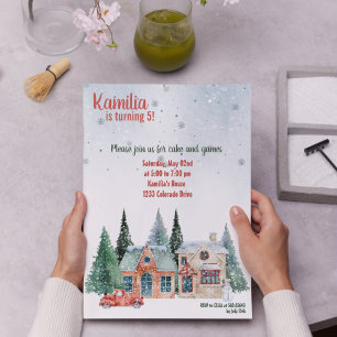 Saisongrüße Bloom Geburtstagseinladung Einladung