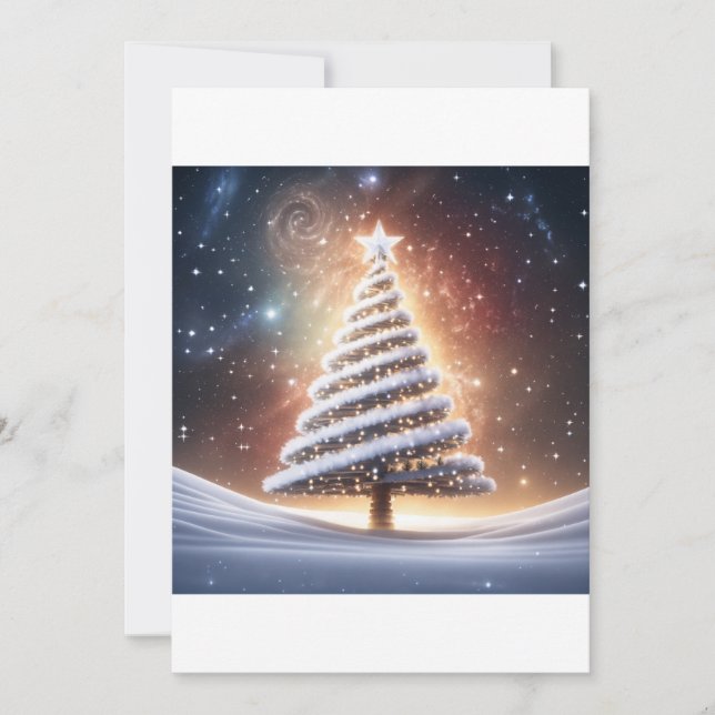 Saisongrüße Feiertagskarte (Vorderseite)