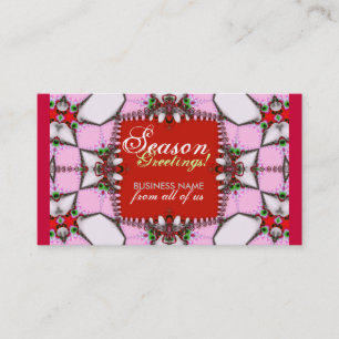 Saisongrusskarte Visitenkarte