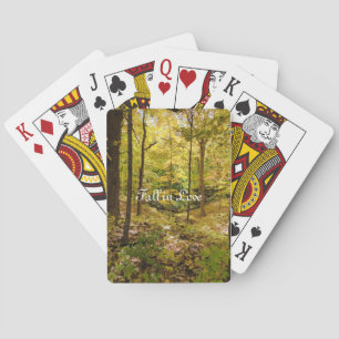 Saisonkarten für Herbstdekoration und Spaß Spielkarten