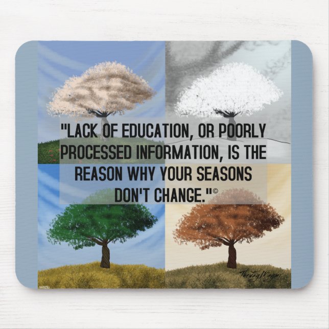 "Saisons" Mousepad (Vorne)