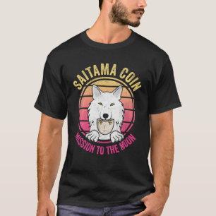 Saitama Coin to Moon Crypto Token Cryptocurry T-Shirt