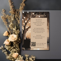 Saitenlichter auf einer romantischen Hochzeit mit