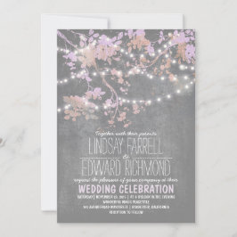 Saitenlichter niedliche und extravagante Einladung