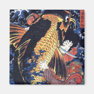 Saito Oniwakamaru, Utagawa Kuniyoshi Magnet