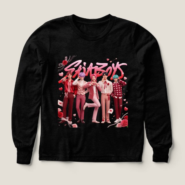 Saja boy K-pop valentine day sweater (Design Vorderseite)