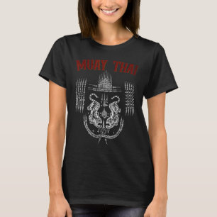 Sak Yant Muay Thai Kickboxen Tattoo asiatische Kul T-Shirt