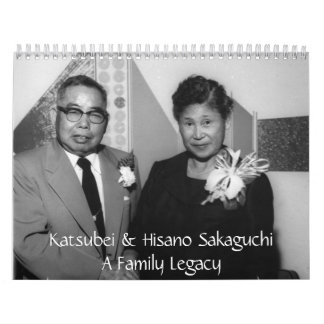 Sakaguchi Familien-Kalender 2011 Kalender