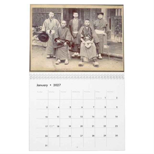Sakaguchi Familien-Kalender 2011 Kalender (Jan 2027)