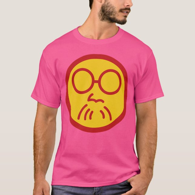 SAKAMOTO DAYS FACE retro T-Shirt (Vorderseite)