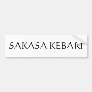 Sakasa Kebari Autoaufkleber