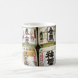 Sake Barrels von Nara Kaffeetasse