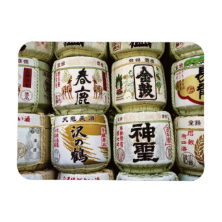 Sake Barrels von Nara Magnet