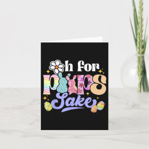 Sake Funny Easter Bunny Print Gles Happy Oaster Wo Karte