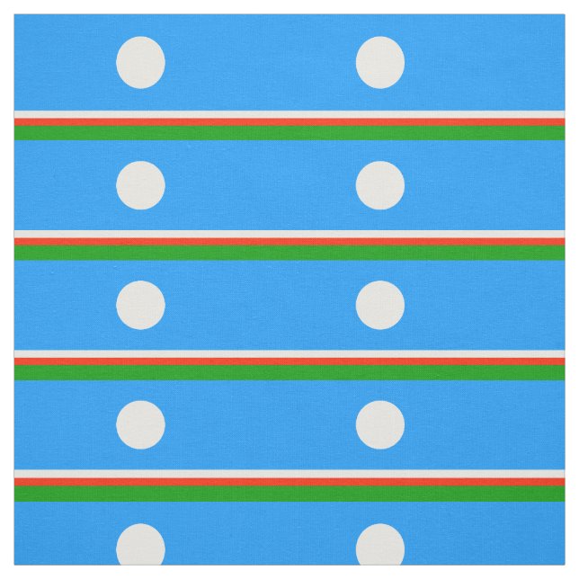 Sakha Flag Stoff (Muster)
