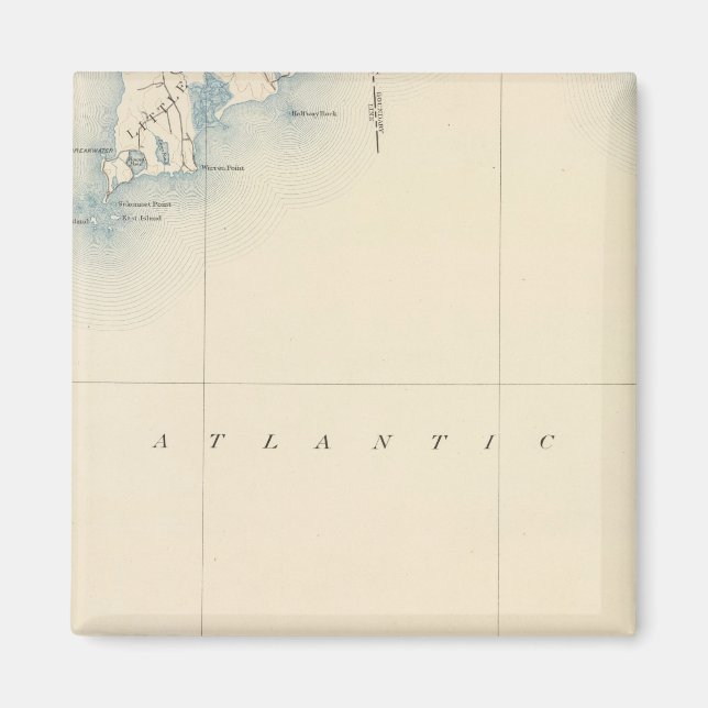 Sakonnet, Massachusetts Magnet (Vorne)