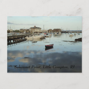 Sakonnet Point Postcard, Little Compton, RI Postkarte