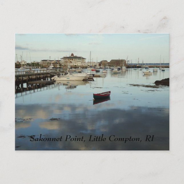 Sakonnet Point Postcard, Little Compton, RI Postkarte (Vorderseite)