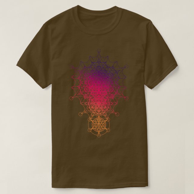 Sakrale Geometrie T-Shirt (Design vorne)