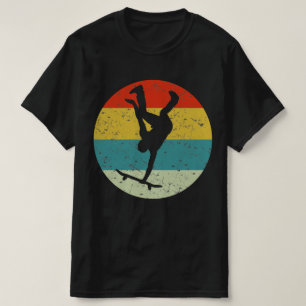 SAKTEBOARD Retro Vintage Silhouette 70er T-Shirt
