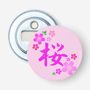 Sakura auf Japanisch Flaschenöffner