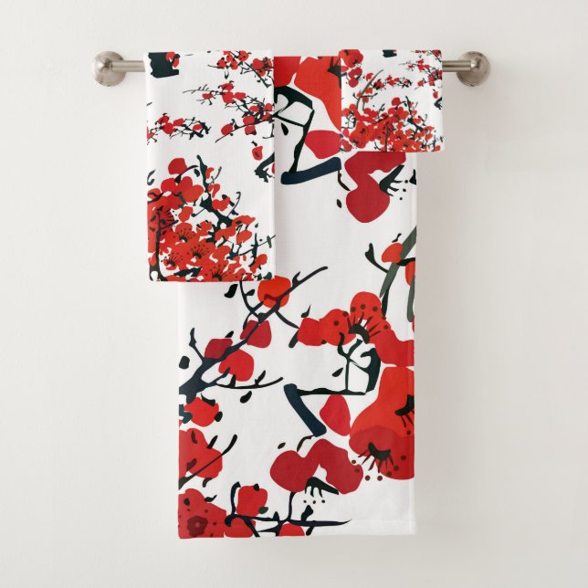Sakura Badhandtuch Set (Insitu)