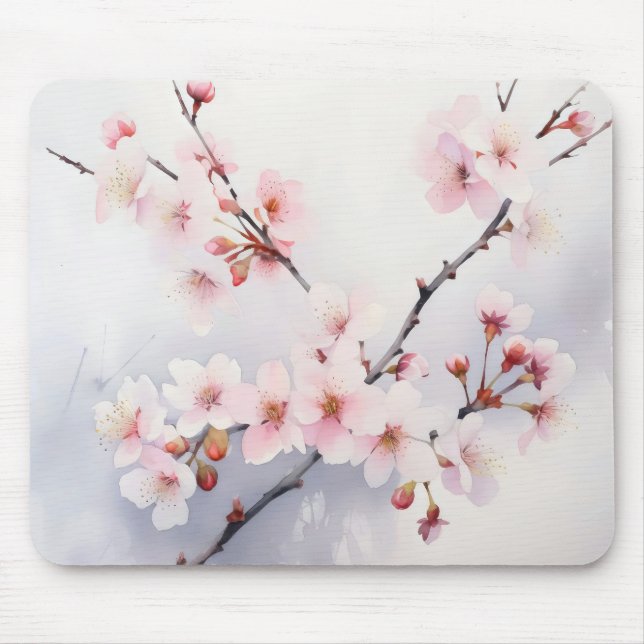 Sakura Blooming Branch Mousepad (Vorne)