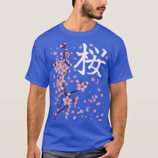 Sakura Blume Frühlingskirsche Blüten Japanischer K T-Shirt