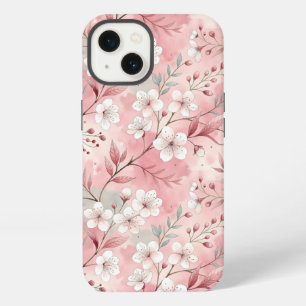 Sakura Blume Pattern Pink iPhone 13 Hülle