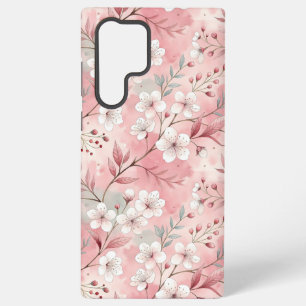 Sakura Blume Pattern Pink Samsung Galaxy Hülle