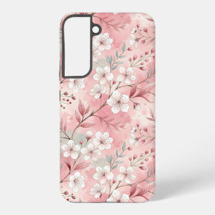 Sakura Blume Pattern Pink Samsung Galaxy Hülle