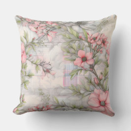 Sakura Blush Serenade Botanisch Kissen