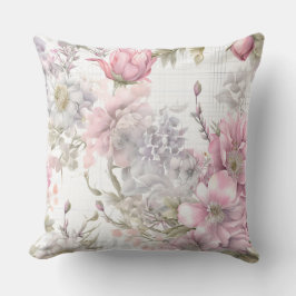 Sakura Blush Serenade Botanisch Kissen