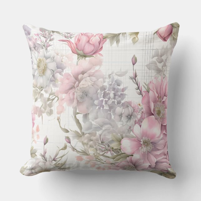 Sakura Blush Serenade Botanisch Kissen