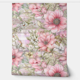 Sakura Blush Serenade Botanisch Tapete