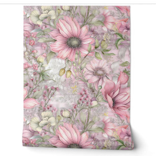 Sakura Blush Serenade Botanisch Tapete