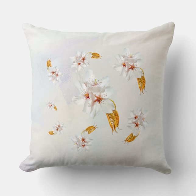 Sakura - Blüte der japanischen Kirsche Kissen (Vorderseite)