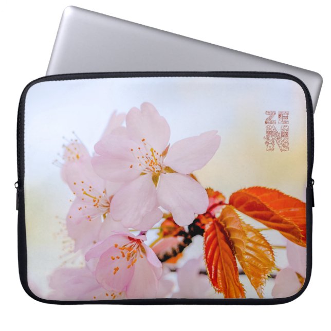 Sakura - Blüte der japanischen Kirsche Laptopschutzhülle (Vorderseite)