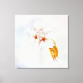 Sakura - Blüte der japanischen Kirsche Leinwanddruck