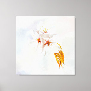 Sakura - Blüte der japanischen Kirsche Leinwanddruck