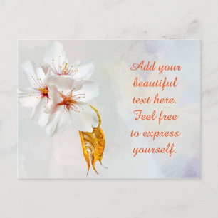 Sakura - Blüte der japanischen Kirsche Postkarte