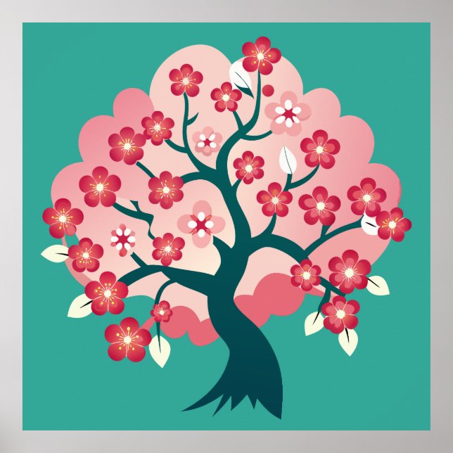 Sakura Cascade Poster (Vorne)