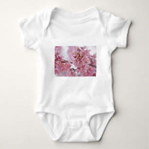Sakura Cheroms Blüten Pink Baby Strampler