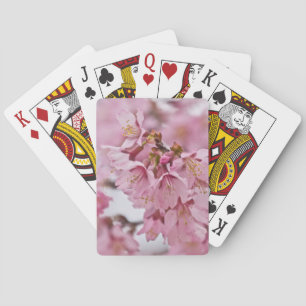 Sakura Cheroms Blüten Pink Spielkarten