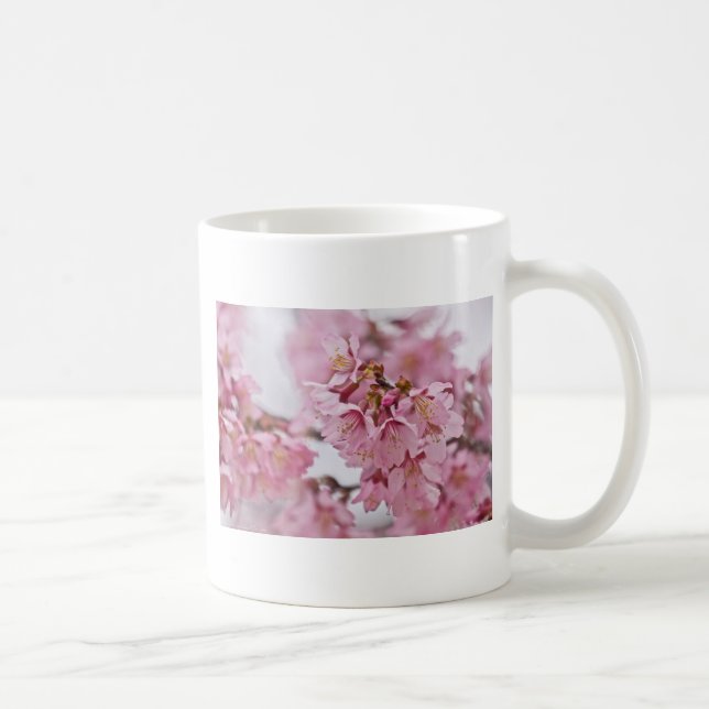 Sakura Cheroms Blüten Pink Tasse (Rechts)