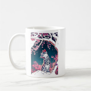 Sakura Cheroms niedliche Katze Kaffeetasse
