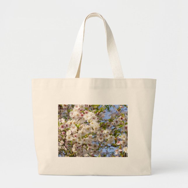 Sakura Cherry Blossom Japan Kyoto Jumbo Stoffbeutel (Vorne)