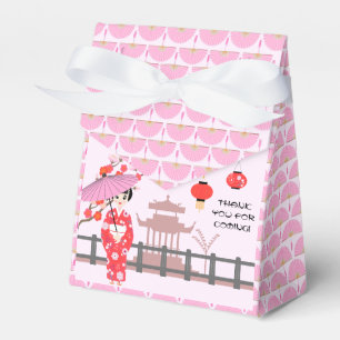 Sakura Cherry Blossom Japanisches Mädchen Geburtst Geschenkschachtel