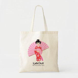 Sakura Cherry Blossom Japanisches Mädchen Geburtst Tragetasche