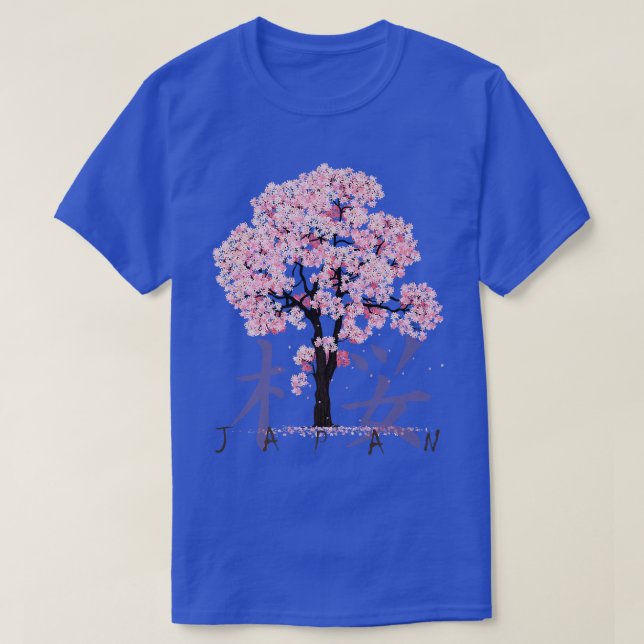 SAKURA CHERRY BLOSSOM OF JAPAN T-Shirt (Design vorne)